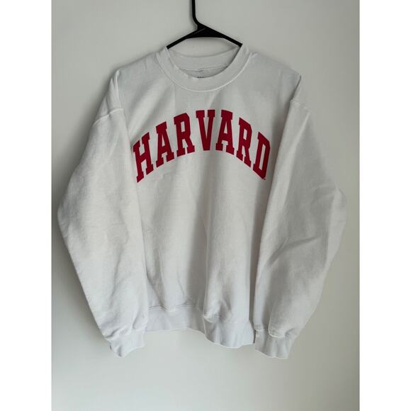 Harvard Crewneck Sweatshirt Pullover Ivy League - Picture 1 of 6